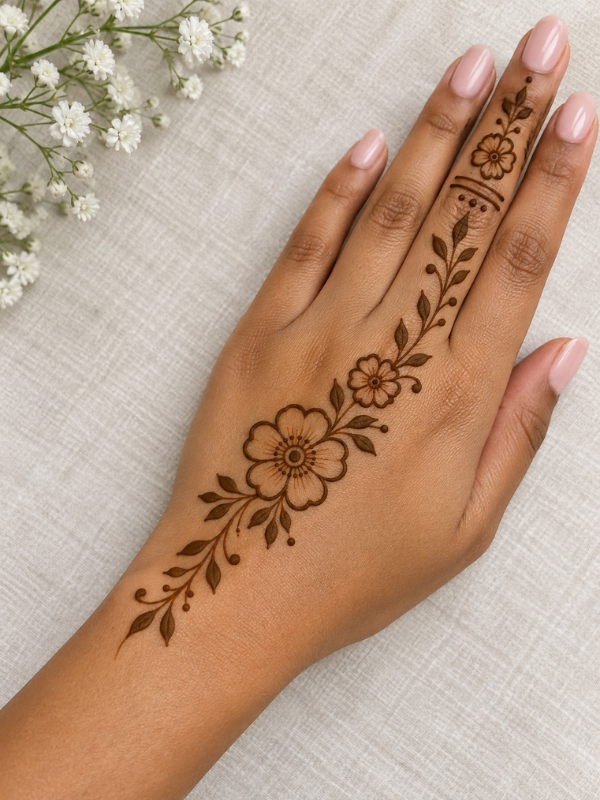 Floral-Henna-Design