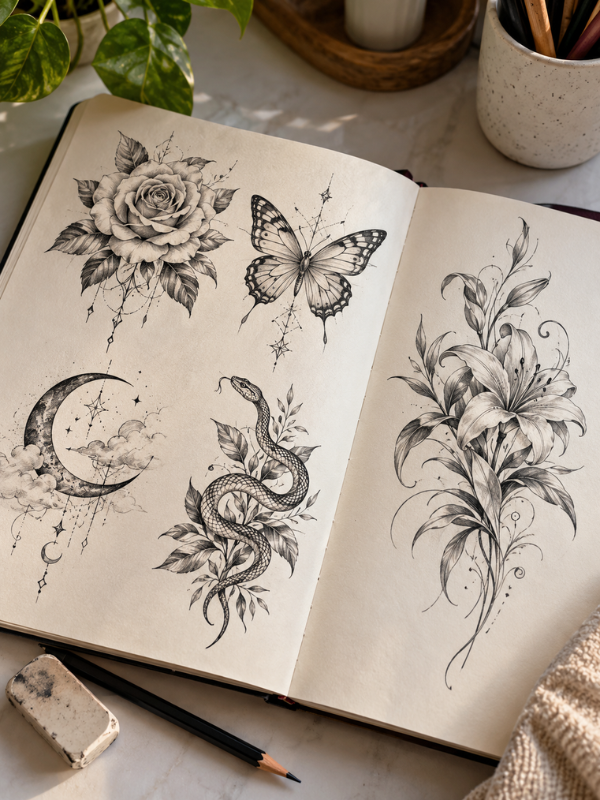 How-to-draw-tattoo
