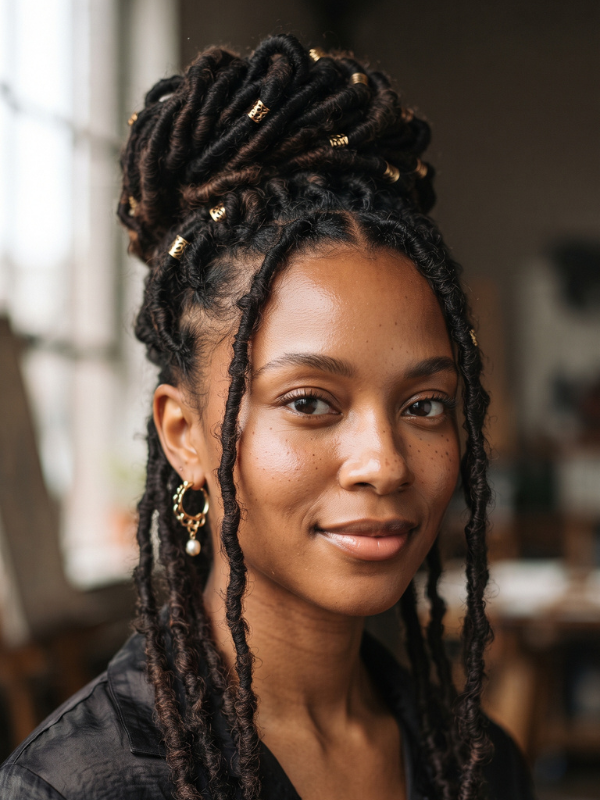 Locs-Updo-With-Loose-Ends