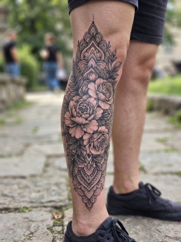 Calf-Tattoo