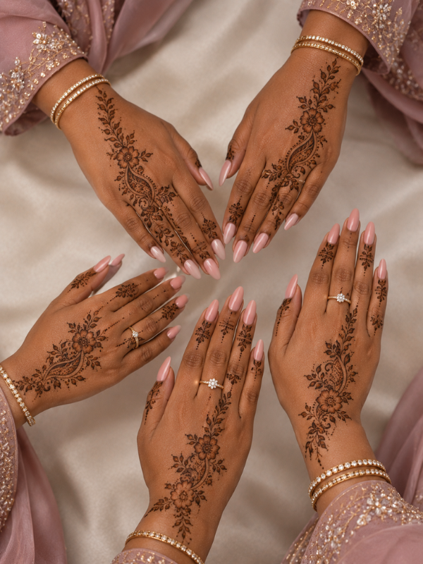 Matching-Bridesmaid-Henna