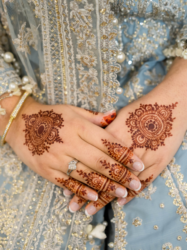 Arabic Henna With Finger Details