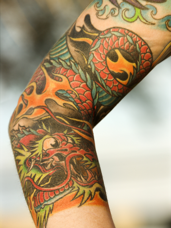Butterfly-Sleeve-tattoo