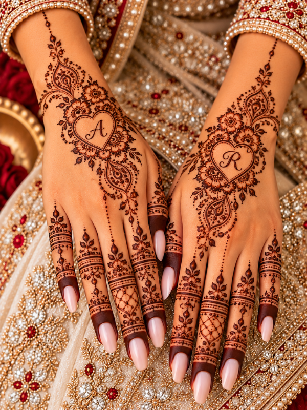 Bridal-Henna-With-Names