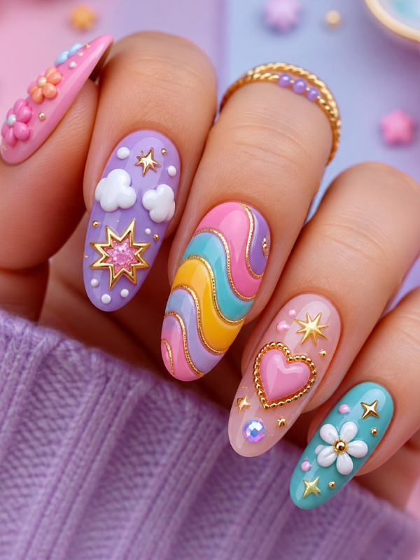 3D-Textured-Nails