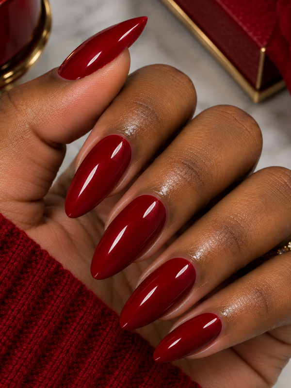 Ruby-Red-Nails