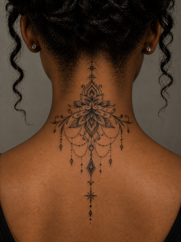 Ornamental-Neck-Tattoo