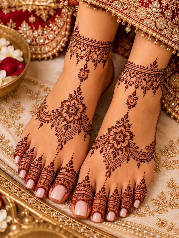 Traditional-Foot-Henna
