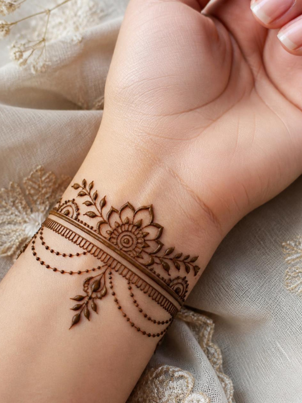 Henna-Wrist-Design