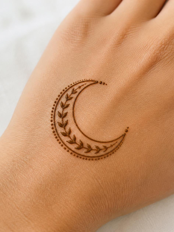 Henna-Crescent-Moon