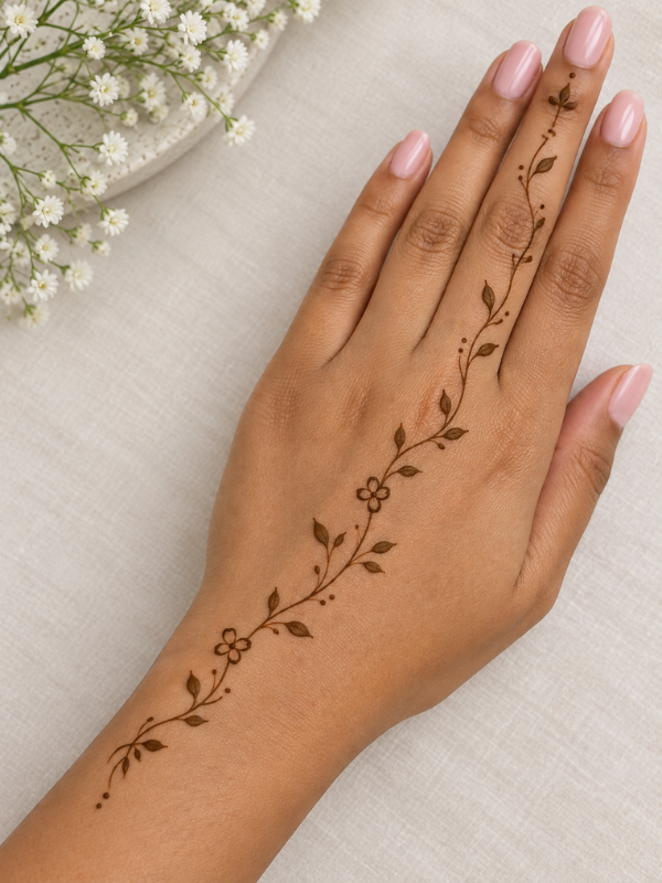 Minimal-Henna-Vine