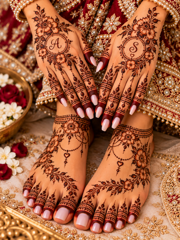 Personalized-Bridal-Henna-Design
