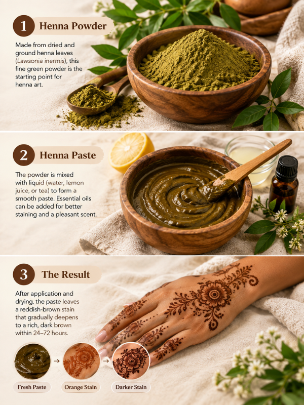 Natural-henna-powder-paste