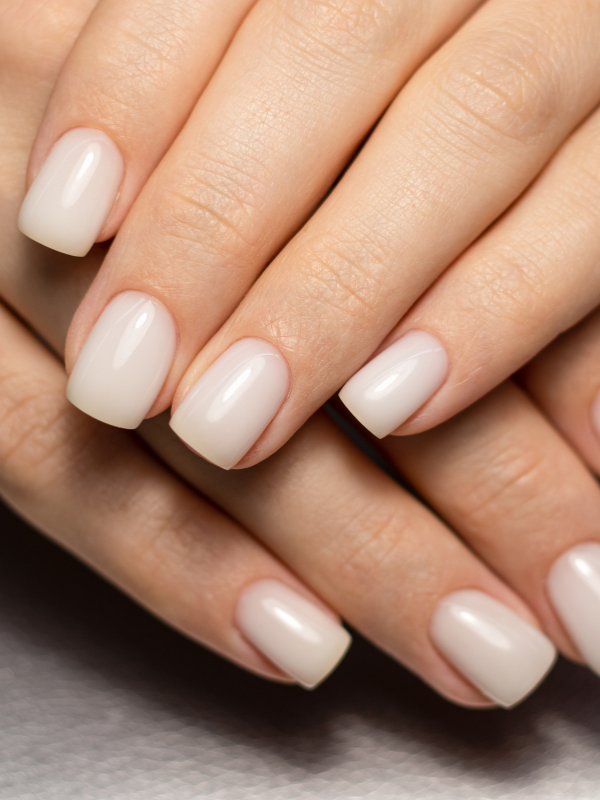 Short-Square Nude-Nails