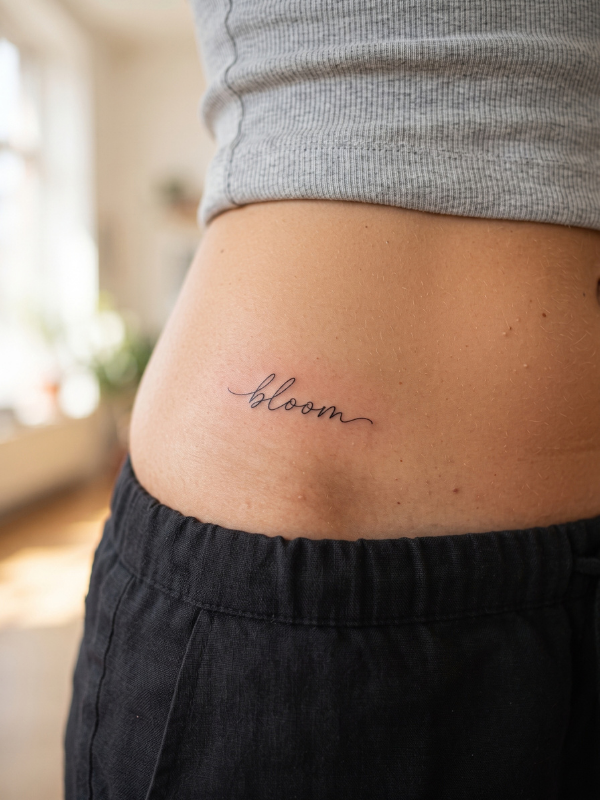 Hip-Tattoo
