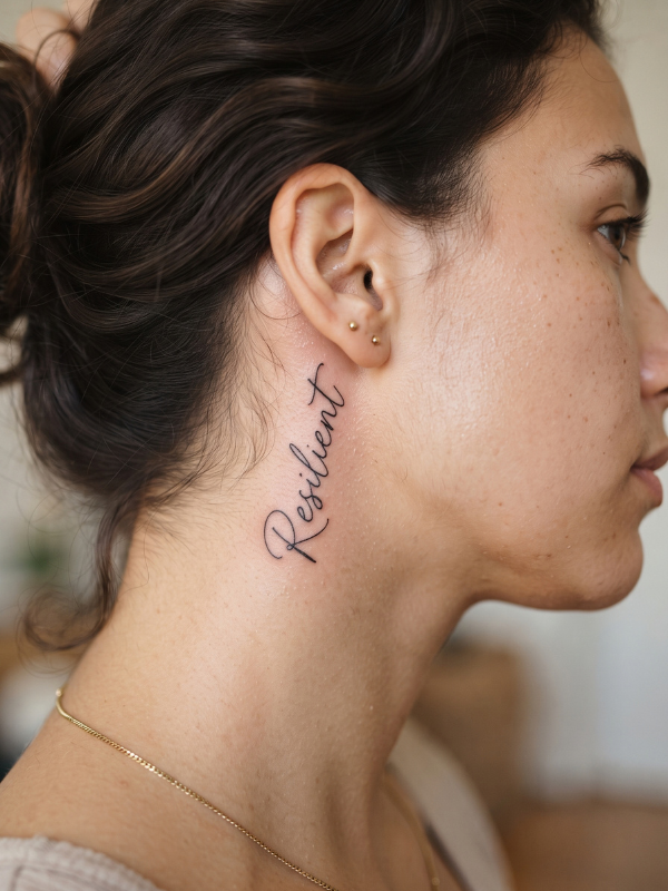Word-Neck-Tattoo