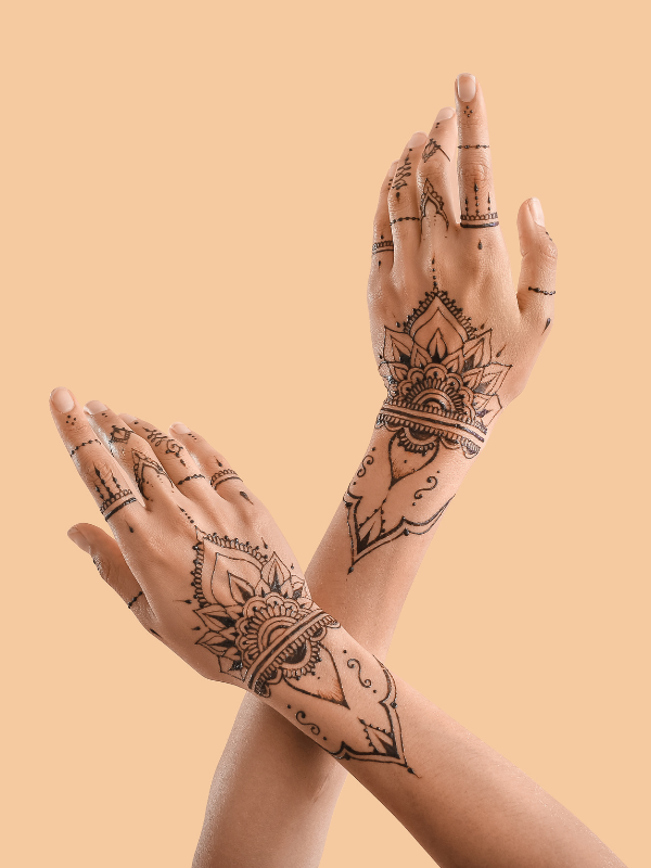 Arabic-Wrist- henna-Design