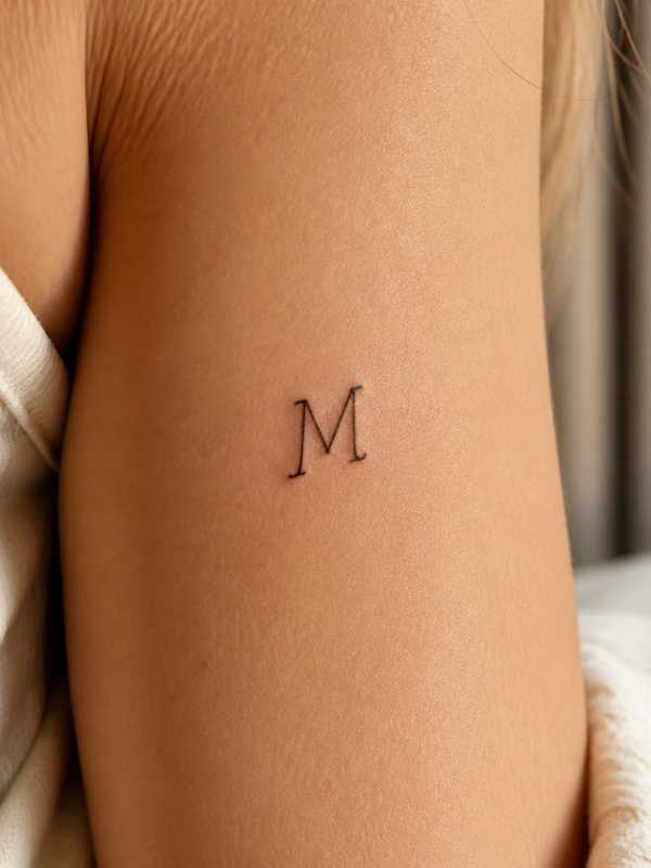 Tiny-Initial-Tattoo