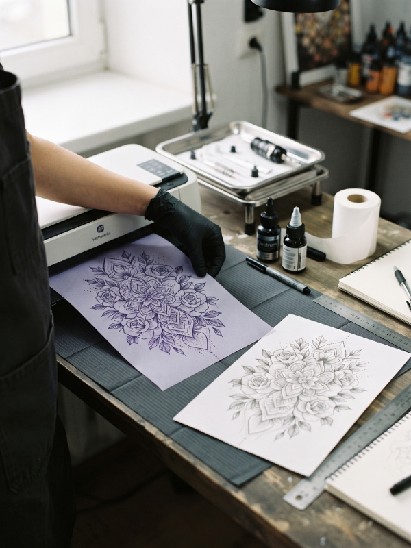 Tattoo-Stencil