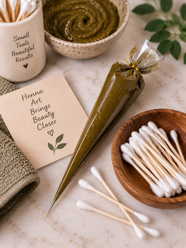 Henna-Cotton-Swabs