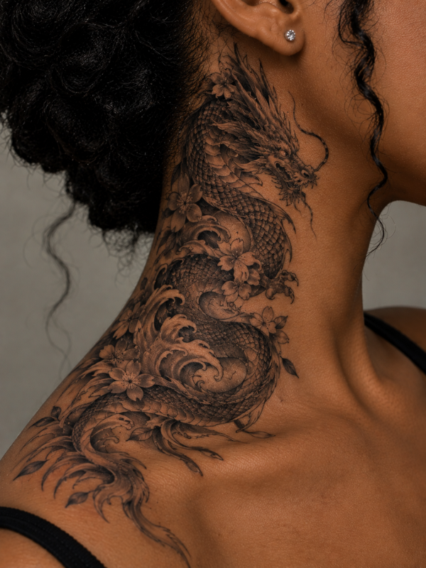 Dragon-Neck-Tattoo