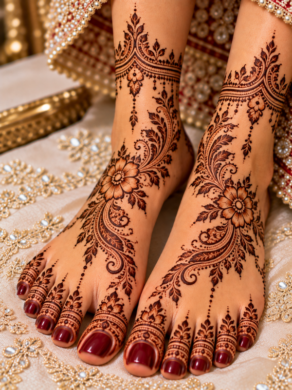 Bridal-Feet-Henna-With-Toe-Details