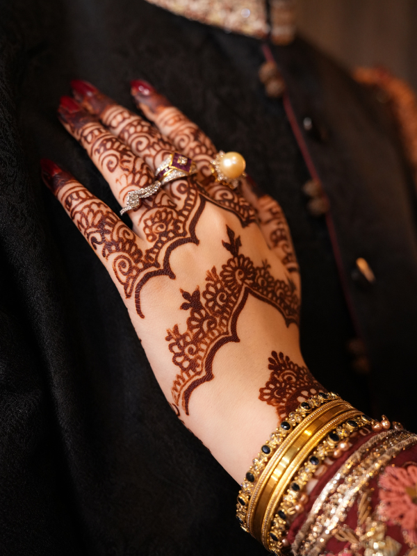 Finger-Focused Full Hand Henna