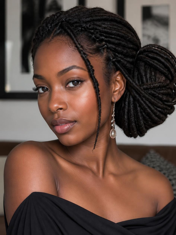 Side-Bun-Locs