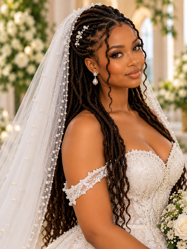 Locs-With-a-Pearl-Trimmed-Veil
