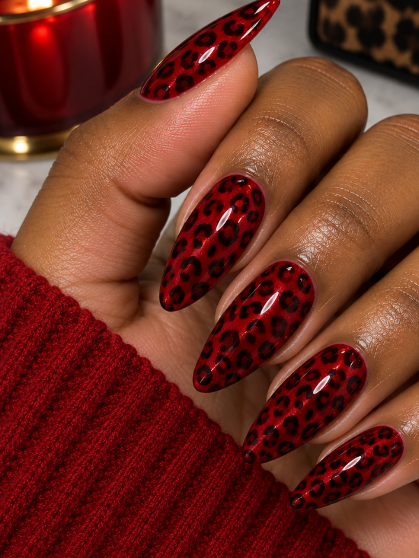 Red-Cat-Eye-Nails