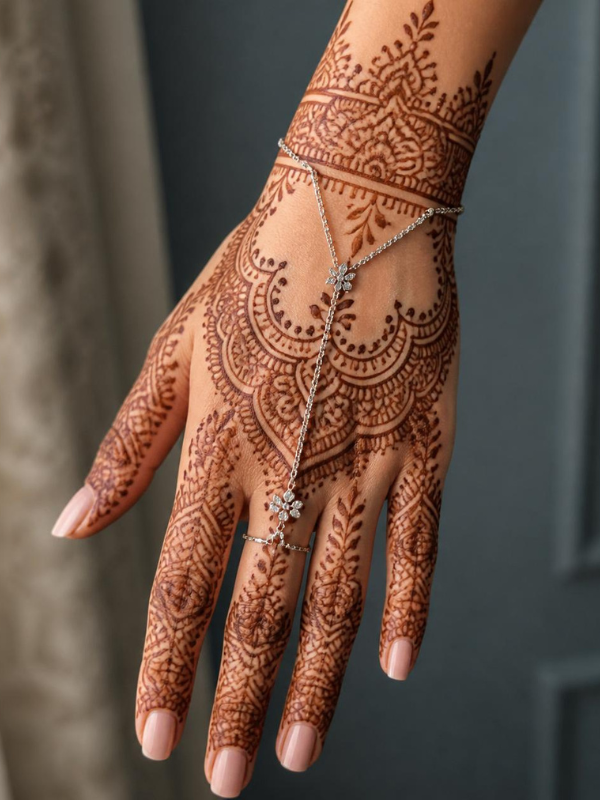 Intricate-Full-Hand-Henna-Design-for-Weddings