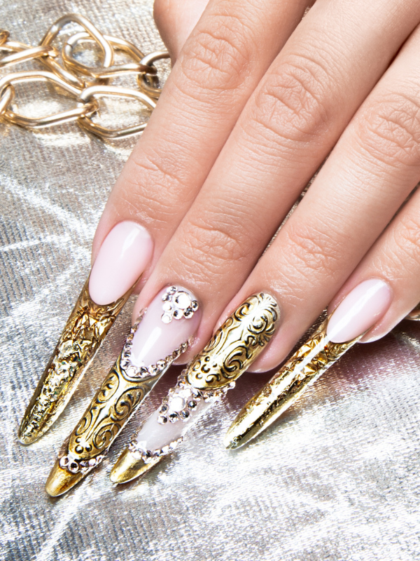 Champagne-Gold-Nails