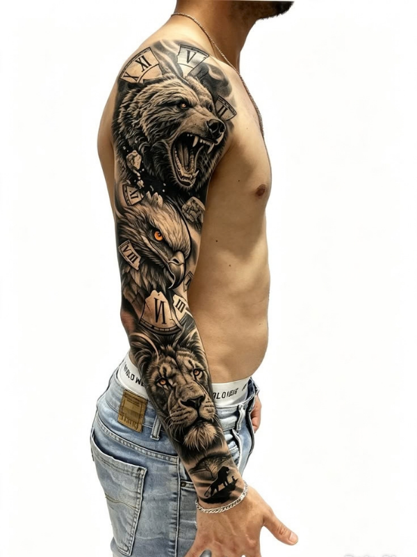 full-sleeve-vs-half-sleeve-tattoo