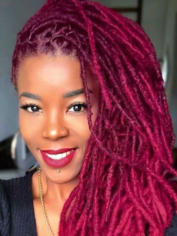 Cherry-Red-Locs