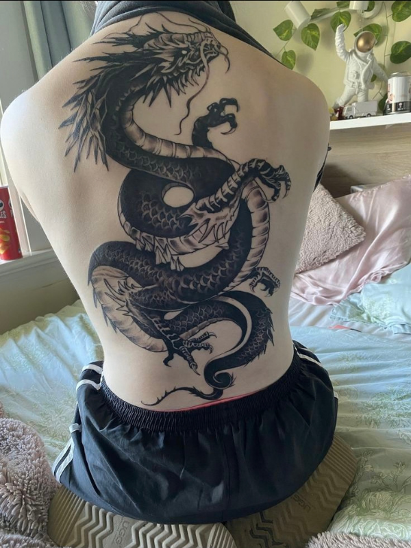 Dragon-Back-Tattoo-Ideas