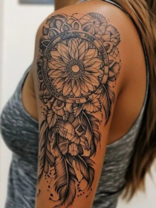 Mandala-Shoulder-Tattoo-Ideas