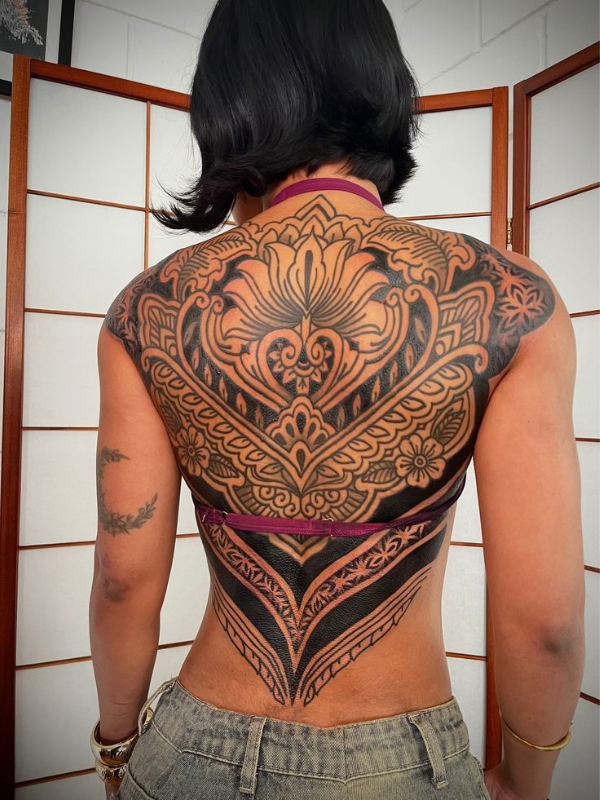 Ornamental-Back-Tattoo-Ideas