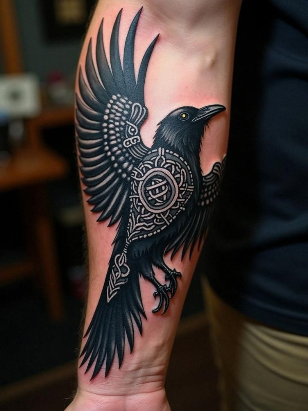 raven-animal-tattoo-meanings
