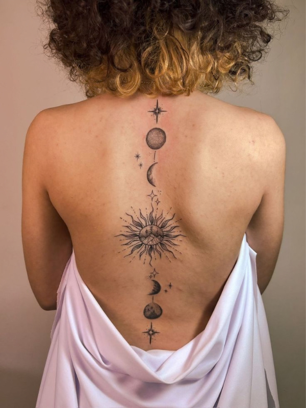Sun-and-Moon-Back-Tattoo-Ideas