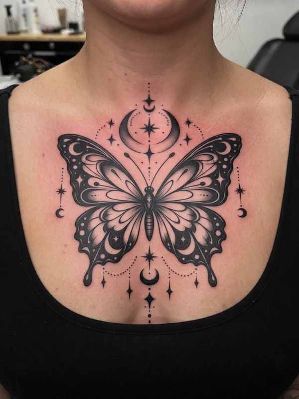 Butterfly-Chest-Tattoo-Ideas