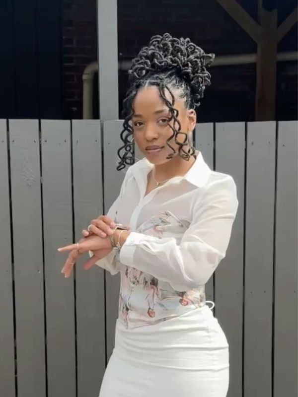 Twisted-Loc-Updo