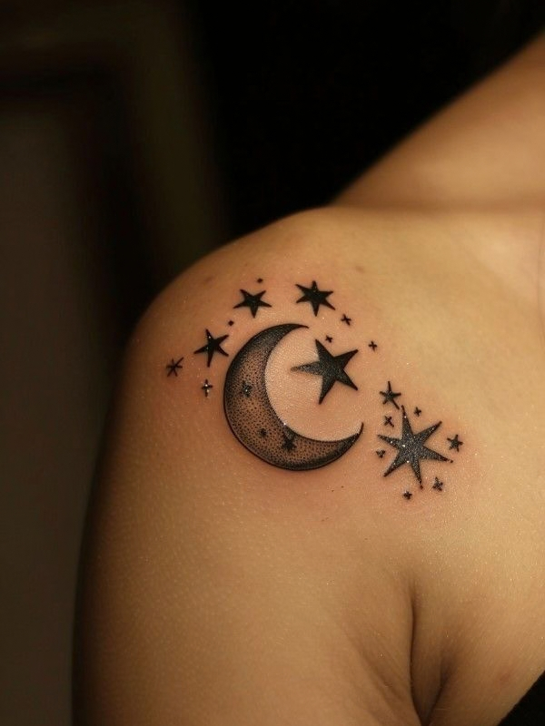 Crescent-Moon-Shoulder-Tattoo-Ideas